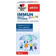 Illustration of the product packaging Doppelherz aktiv IMMUN Junior front view